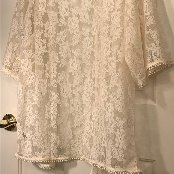 Express open face lace kimono - Picture 6 of 6
